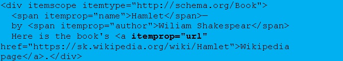HTML kód pre seo.